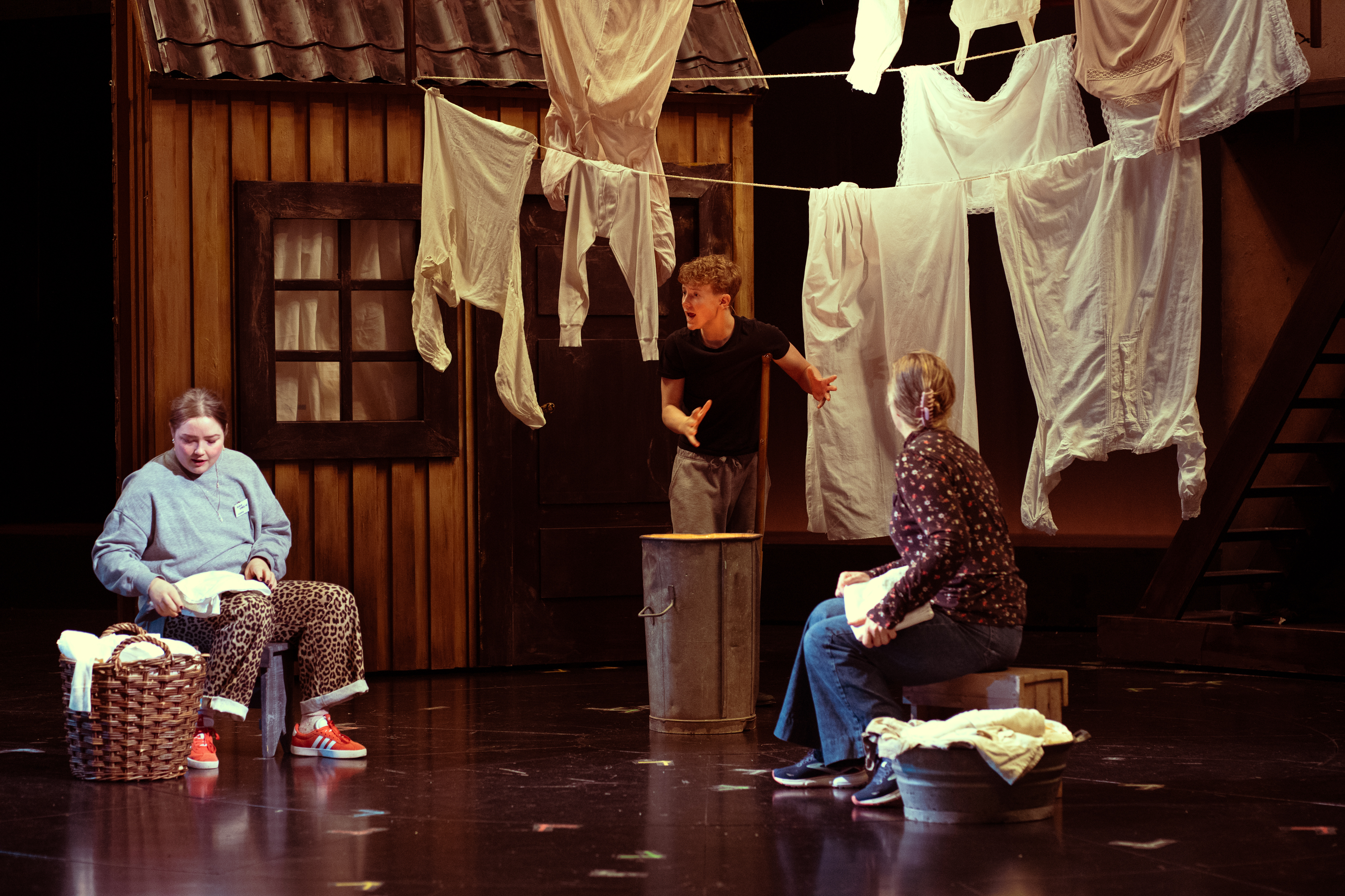 Prøver på Kristiania magiske tivolitheater