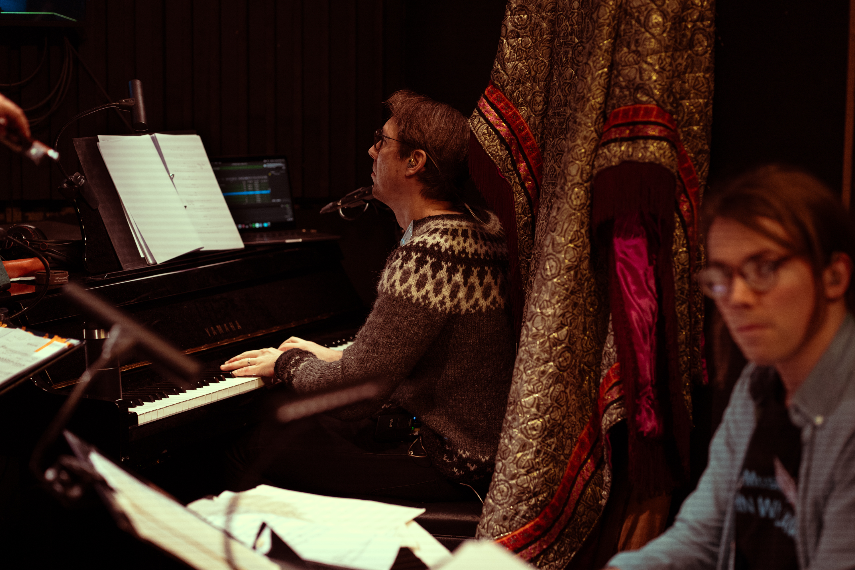 Musikerne på prøver, Kristiania magiske tivolitheater