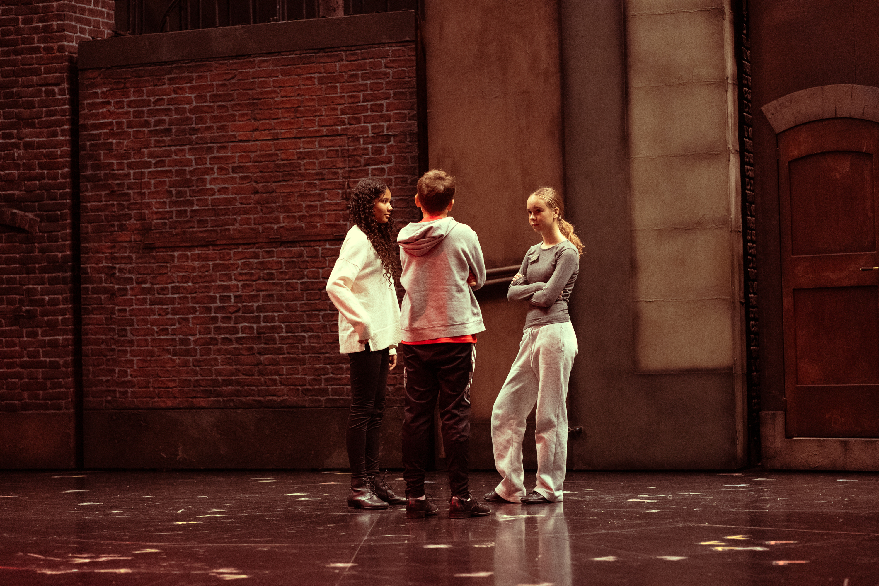 Prøver på Kristiania magiske tivolitheater