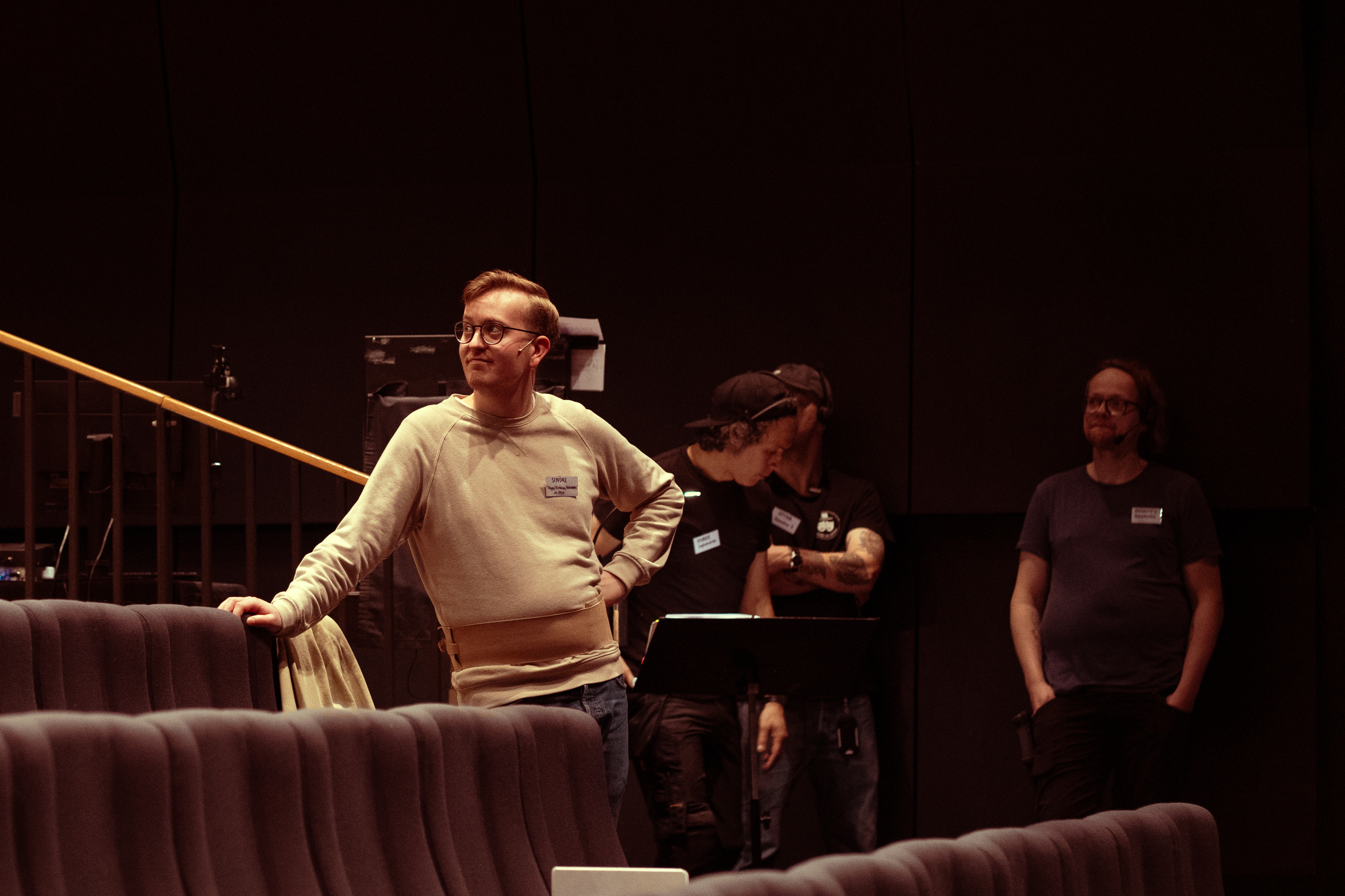 Prøver på Kristiania magiske tivolitheater