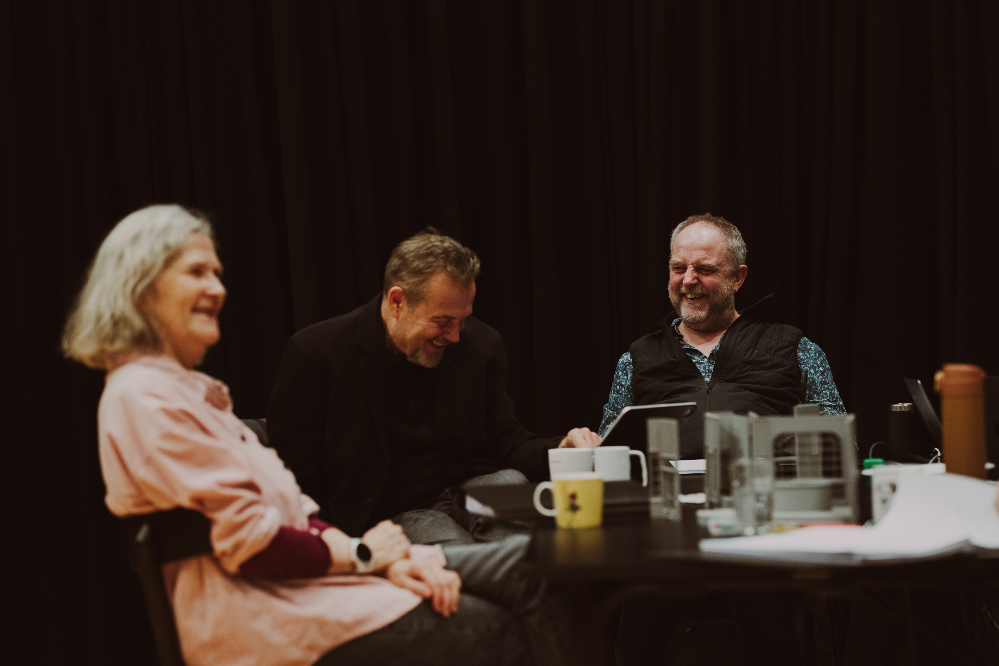 De tre på leseprøve, Guri, Ketil og Kristian