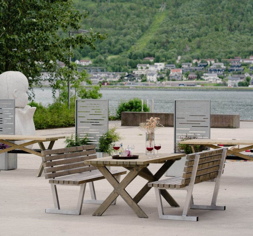 Sommerkafe utend&oslash;rs