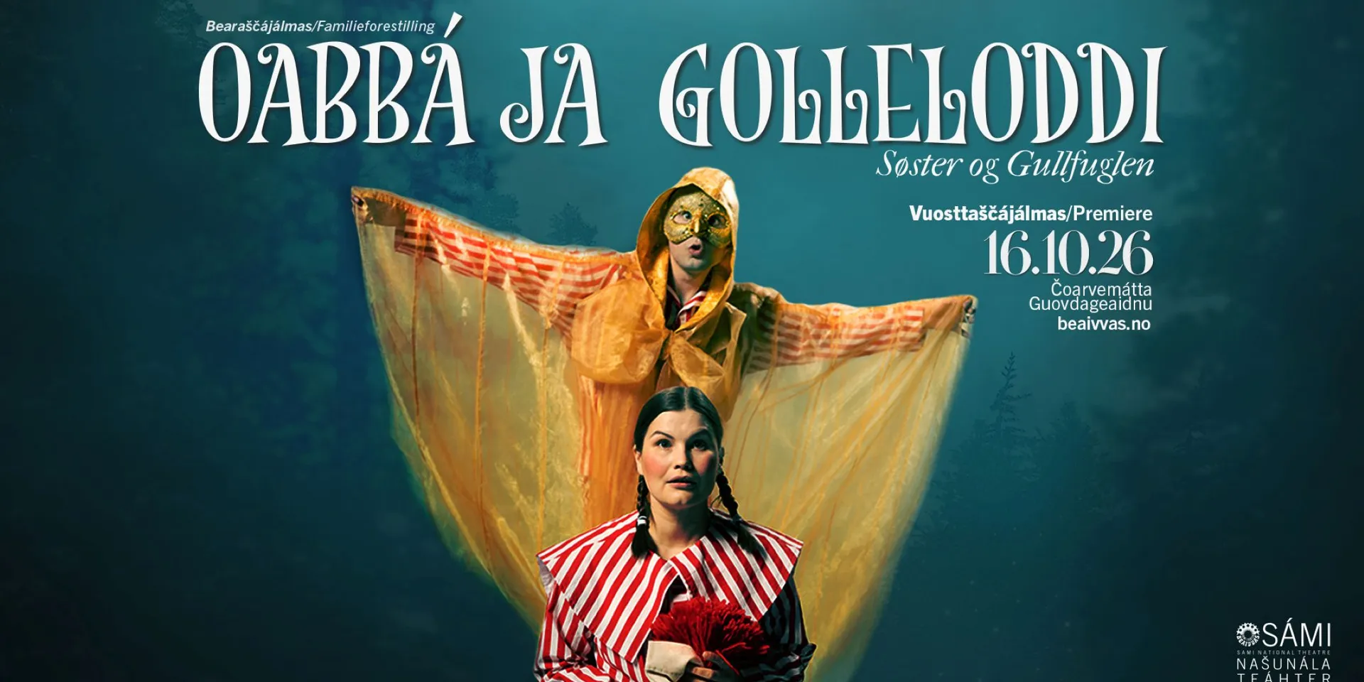 Gjestespill: Søster og gullfuglen/ Oabbá ja golleloddi