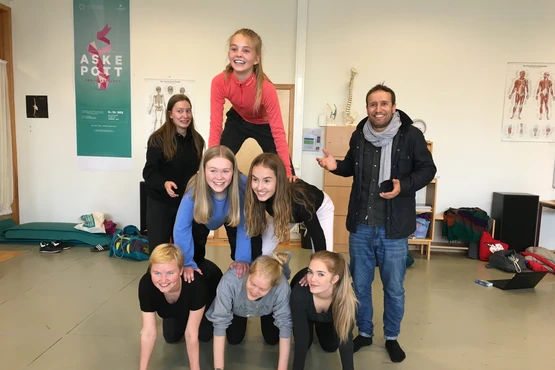 Øving med Lille Hålogaland Teater