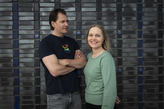 Per Kjerstad og Kristine Henriksen